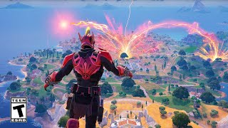 Fortnite Pandoras Box Explosion Red Lightning Live Event [upl. by Yuille]