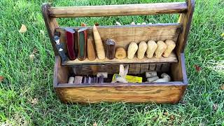 DIY Woodcarver’s Tool Tote [upl. by Refenej]