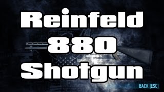 Payday 2 Weapon Demonstration Reinfeld 880 Shotgun [upl. by Leonhard512]