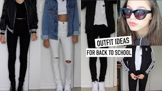 OOTW THE FIRST WEEK OF SCHOOL OUTFIT IDEAS [upl. by Ariak867]