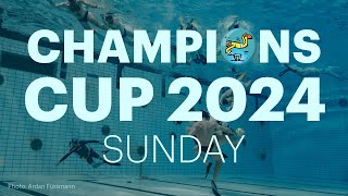 Underwater Rugby Champions Cup 2024 Berlin  Sunday [upl. by Busey650]