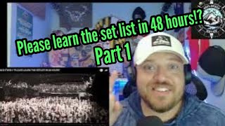 Nightwish  Please Learn The Setlist In 48 hours part 1  REACTION [upl. by Behka]