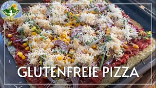 Glutenfreie Pizza  vollwertig pflanzlich [upl. by Azarcon578]