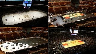 Ice to Hardwood United Center Photo Timelapse [upl. by Heigl]