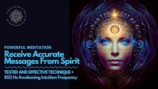 Connect To Your Spirit Guide Unlock Psychic Communication Guided Meditation [upl. by Eikcir]