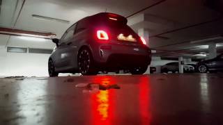 Abarth 595 Competizione  cold start  Amazing exhaust sound revs [upl. by Legnaleugim699]