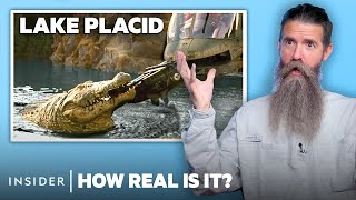 Crocodile Wrangler Rates 12 Alligator Attacks In Movies And TV  How Real Is It  Insider [upl. by Lokkin]