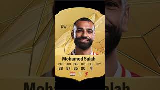 Salah’s FC 25 card in my opinion liverpool football mosalah lfc liverpoolfc fifa [upl. by Gelhar588]