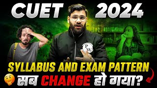 CUET Syllabus 2024  Weightage of CUET All Subjects  All About CUET EXAM 2024  CUET Exam Pattern [upl. by Aidahs]