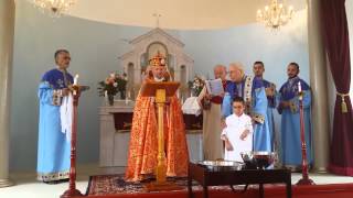 Armenian Christmas mass 612015 [upl. by Shirlee]