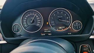 BMW F30 335i Stage 3 acceleration 510hp RWD [upl. by Ocnarfnaig]