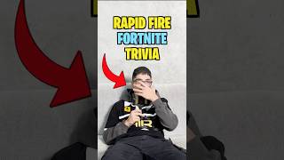 Volxfn is a Fortnite GOAT but how good is he at rapid fire Fortnite trivia pwr fortnite [upl. by Ordnaxela507]