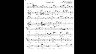 Perdido  Play along  Backing track  Alto Sax [upl. by Ujawernalo314]