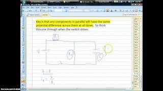 RC Circuits Resistor and Capacitor in Parallel [upl. by Lassiter]