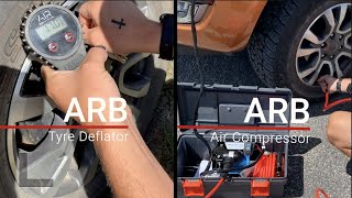 ARB SINGLE AIR COMPRESSOR ARB DEFLATOR amp ARB INFLATOR  6 MONTH OVERALL REVIEW [upl. by Maurise]