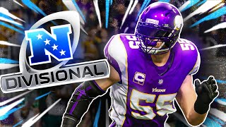 NFC Divisional vs the Eagles Madden 24 LB Superstar Mode 21 [upl. by Senilec467]