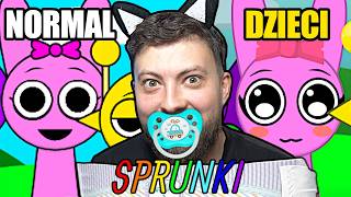 SPRUNKI ale to MAŁE DZIECIAKI 🍼👶 [upl. by Yngad]