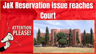 JampK Reservation issue reaches Court [upl. by Kee]