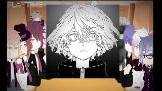 Diabolik lovers react to Yui as Senju [upl. by Assej]