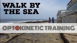 Advanced Vestibular Exercise Walk By The Sea Environment [upl. by Radman]