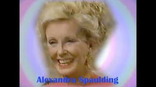 Guiding Light  The Character Profiler  Alexandra Spaulding The Early Years [upl. by Kiran]