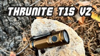 ThruNite T1S V2 Mini Flashlight USB C Rechargeable 1212 Lumen [upl. by Prouty]