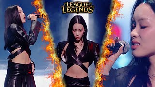 Warriors  League Of Legends LIVE by Lexie Liu [upl. by Esirtal]