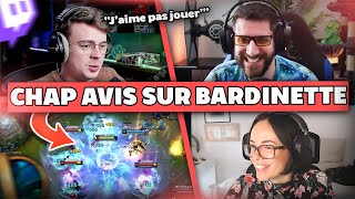 CHAP DONNE SON AVIS SUR BARDINETTE  Best Of LoL 833 Réactions [upl. by Mide]