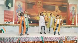 Bharat ki beti dance performance independence day mix song independenceday dance youtubevideo [upl. by Bryanty]