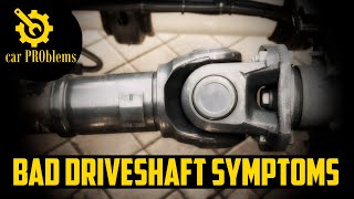 6 Bad Driveshaft Symptoms  What are the signs of a bad drive shaft [upl. by Oicafinob882]