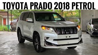 TOYOTA PRADO 2018 PETROL with MODELLISTA BODY KIT [upl. by Adlesirhc]