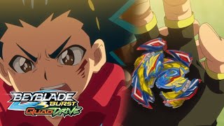 Valt makes a new Valtryek BEYBLADE BURST QUADDRIVE EPISODE 19 Regnars Wrath Glory Pendulum [upl. by Llerahc845]