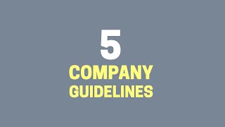 HR Company Guidelines Video Template  Edit this Powtoon now [upl. by Nadeau]