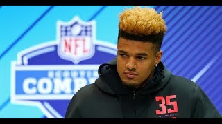 NFL Combine Interview Equanimeous St Brown [upl. by Nosaes]