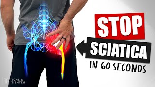 Eliminate Sciatic Nerve Pain FAST  60Second Sciatica Relief [upl. by Kristan379]