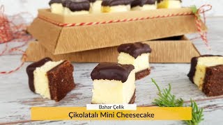 Çikolatalı Mini Cheesecake Nasıl Yapılır Tatlı Tarifi  Bir Dilim Lezzet [upl. by Novi]