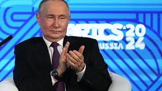 Vladimir Poutine  quotLe PIB commun des BRICS dépasse celui du G7quot [upl. by Iramat166]