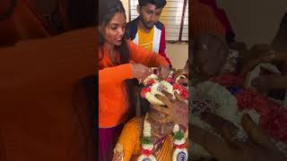 Tamil bridal makeup  tradition of Bangalore Karaga and Inu Karaga wedding shaadibaraatibrides [upl. by Sirah]