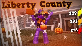 CONSIGUE MUCHOS CARAMELOS EN LIBERTY COUNTY HALLOWEEN [upl. by Llemaj]