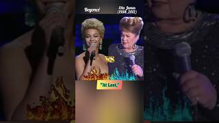 Beyoncé vs Etta James quotAt lastquot beautiful song music vs [upl. by Merrow]