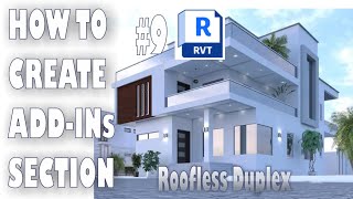 9A HOW TO CREATE SECTION  ROOFLESS DUPLEX  REVIT 2024 [upl. by Nnil]