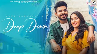 Promise Day Special  Deep Down Guru Haryanvi Vishaka Jaatni  Valentine Week Song  Haryanvi Song [upl. by Jorry127]