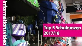 Top 5 Die besten Schulranzen der Saison 20172018 [upl. by Demetris]