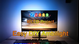 Ambilight with WLED and Prismatik [upl. by Legyn]