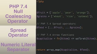 php 74  Lesson 7 PHP Numeric literal separator [upl. by Fulmer]