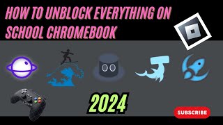 How to Unblock All Websites On School Chromebook 2024 [upl. by Yerok]