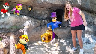 Assistant Finds Paw Patrol and Mayor Humdingers treasure in the Disney Caves [upl. by Ettedualc]