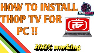 how to download thop tv for pc V 441 2020 DECEMBER [upl. by Mechelle]