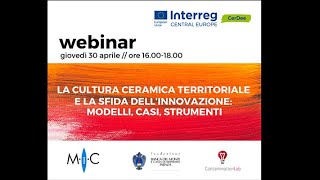 La cultura ceramica territoriale e la sfida dell’innovazione [upl. by Anawd]