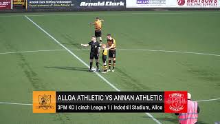 Alloa vs Annan  cinch League 1  30th March 2024 [upl. by Caralie449]